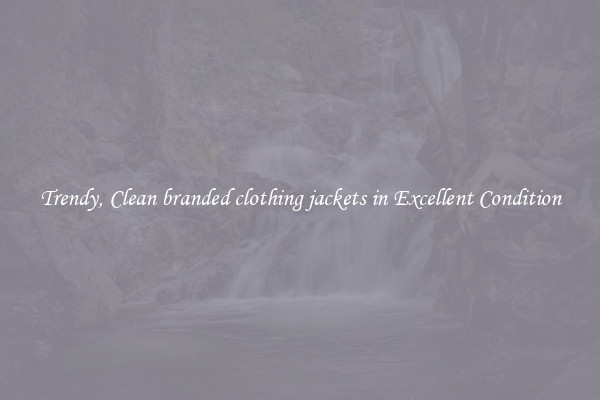 Trendy, Clean branded clothing jackets in Excellent Condition