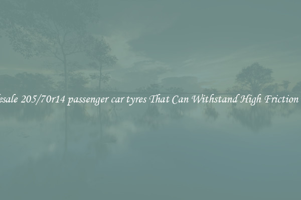 Wholesale 205/70r14 passenger car tyres That Can Withstand High Friction Roads