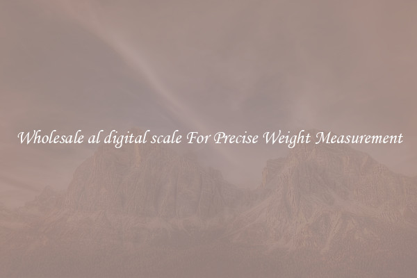 Wholesale al digital scale For Precise Weight Measurement