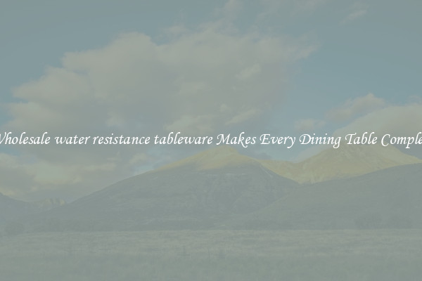 Wholesale water resistance tableware Makes Every Dining Table Complete